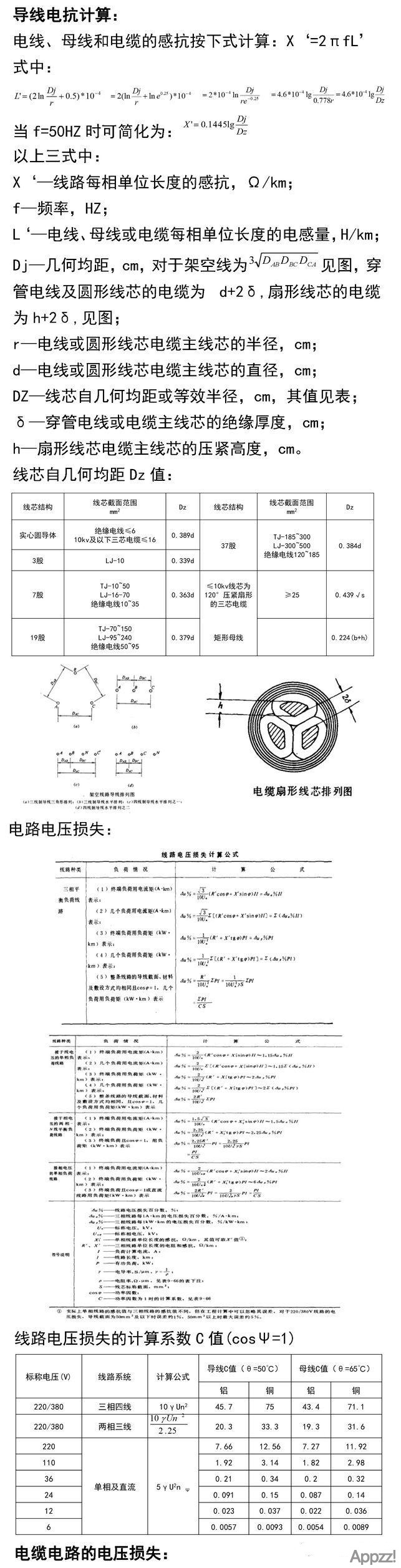 电缆基础知识大合集（种类及选型计算）9594 作者:APP制作 帖子ID:6 